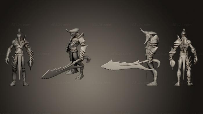 Figurines heroes, monsters and demons (Speero Wip, STKM_0519) 3D models for cnc